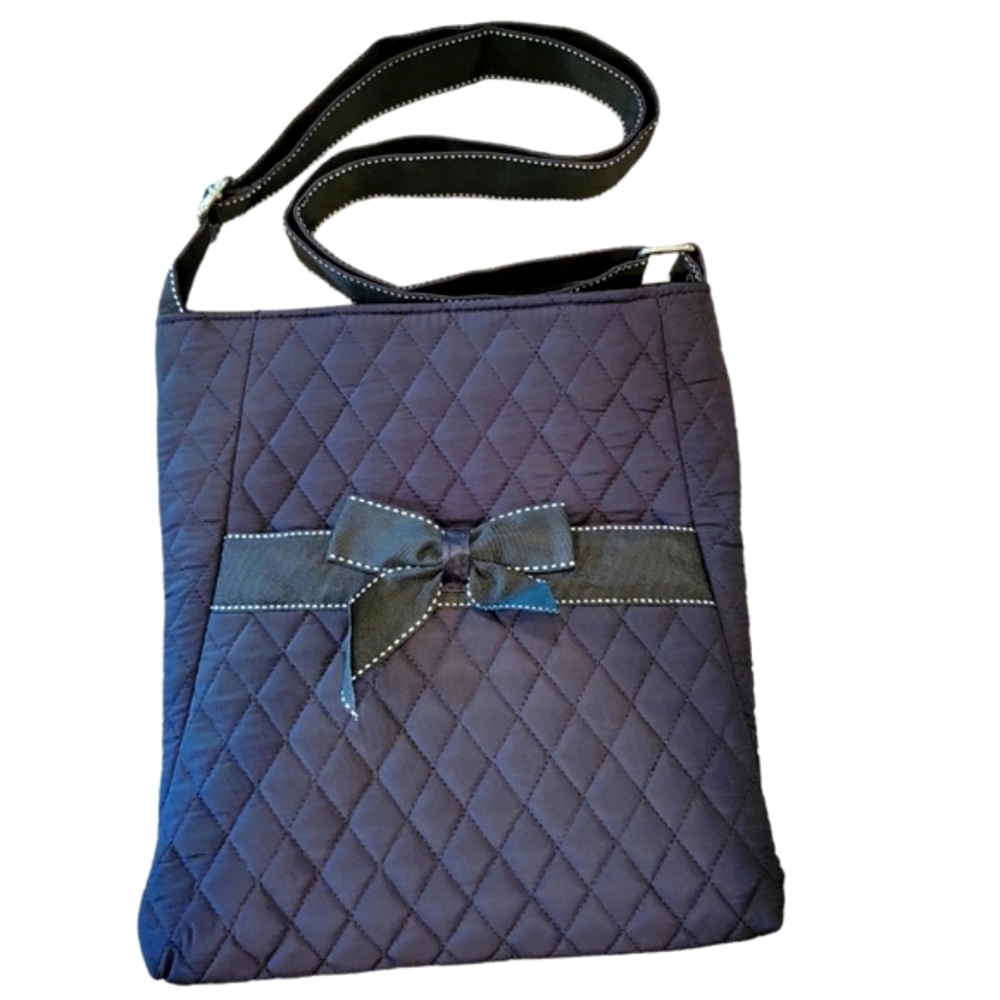 Black & White Quilted Purse/Bag